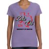 Women's V-Neck Fine Jersey Tee Thumbnail