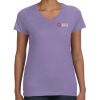 Women's V-Neck Fine Jersey Tee Thumbnail